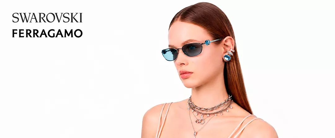 Swarovski & Salvatore Ferragamo óculos